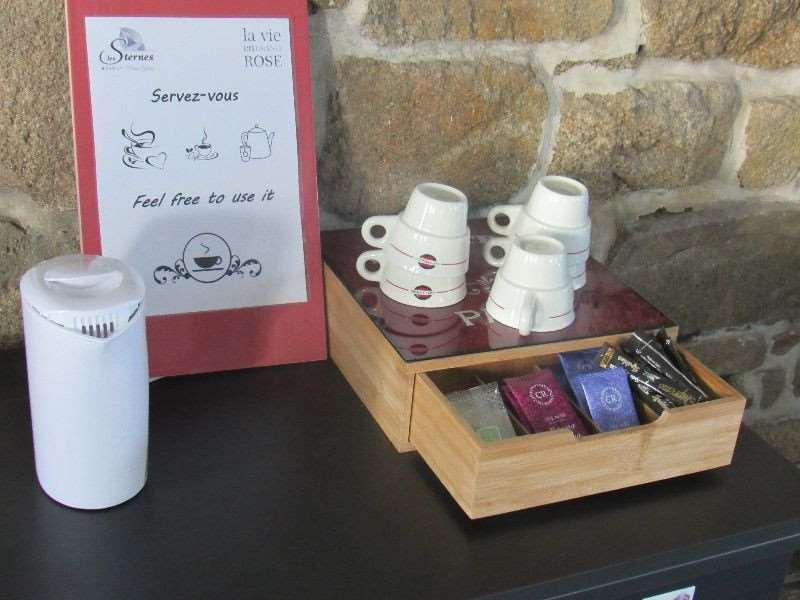 Citotel Les Sternes Perros-Guirec Restoran fotoğraf
